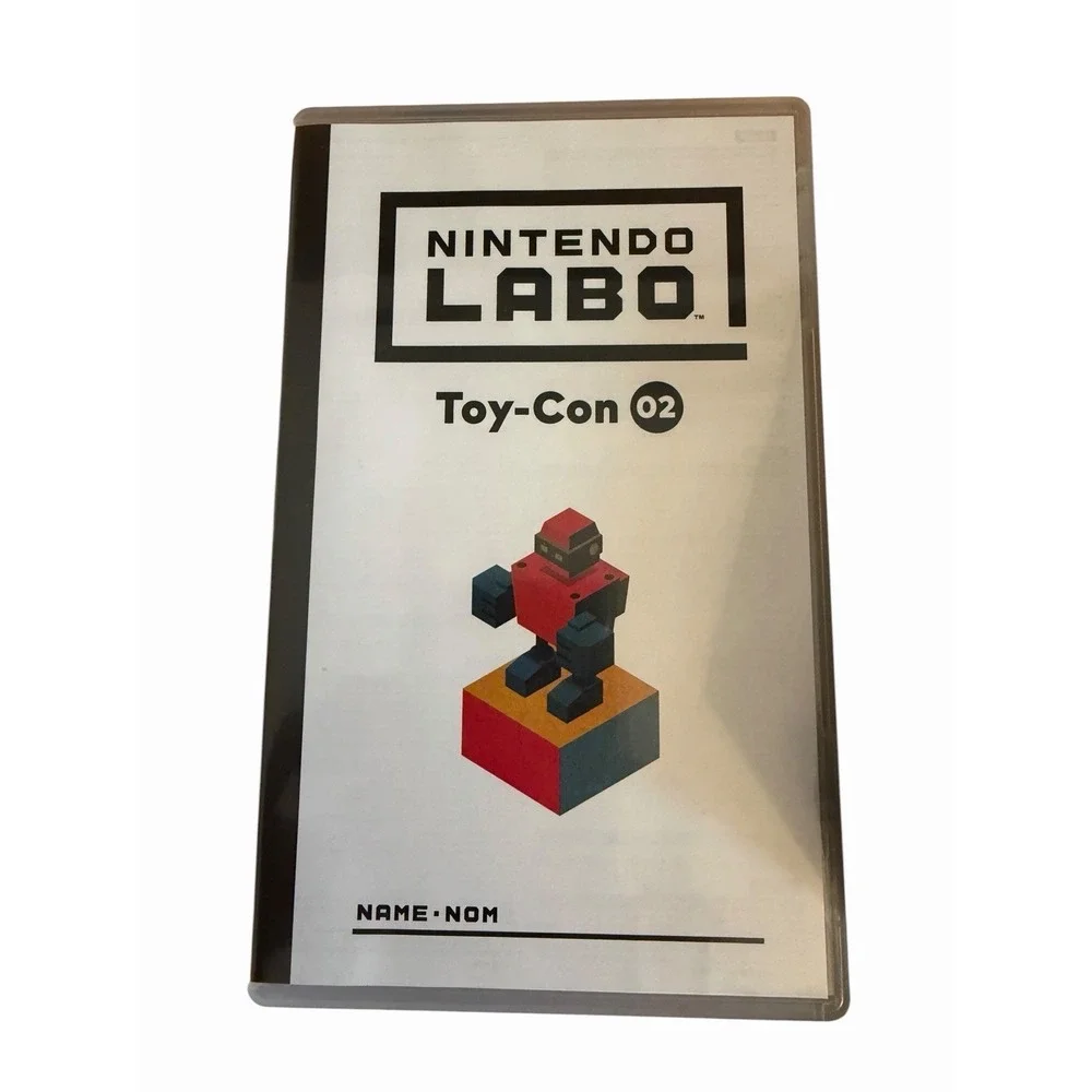 Nintendo Labo Toy-Con 02 Robot Kit Nintendo Switch 2018 w/ Game Card